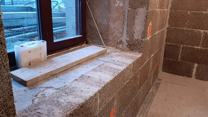 Appui et tableau de fenêtre isolés en blocs MULTICHANVRE