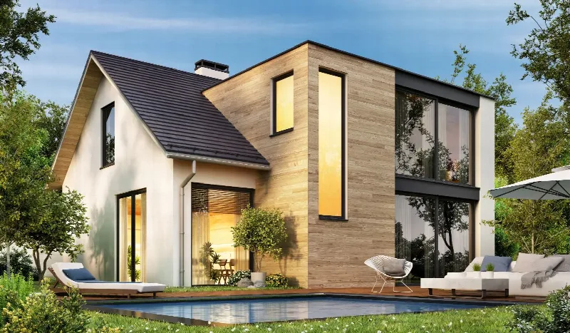 Extension d'une maison individuelle isolée en blocs de chanvre par l'intérieur